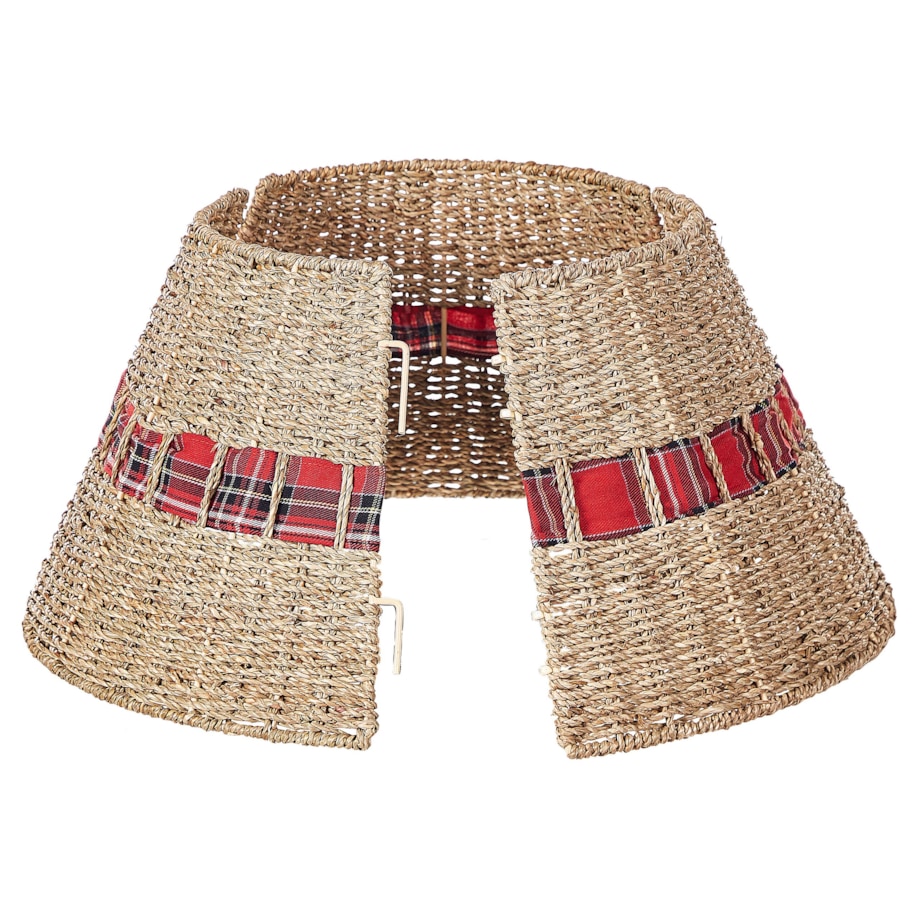 Osłonka pod choinkę Trawa morska Naturalny MARCHE