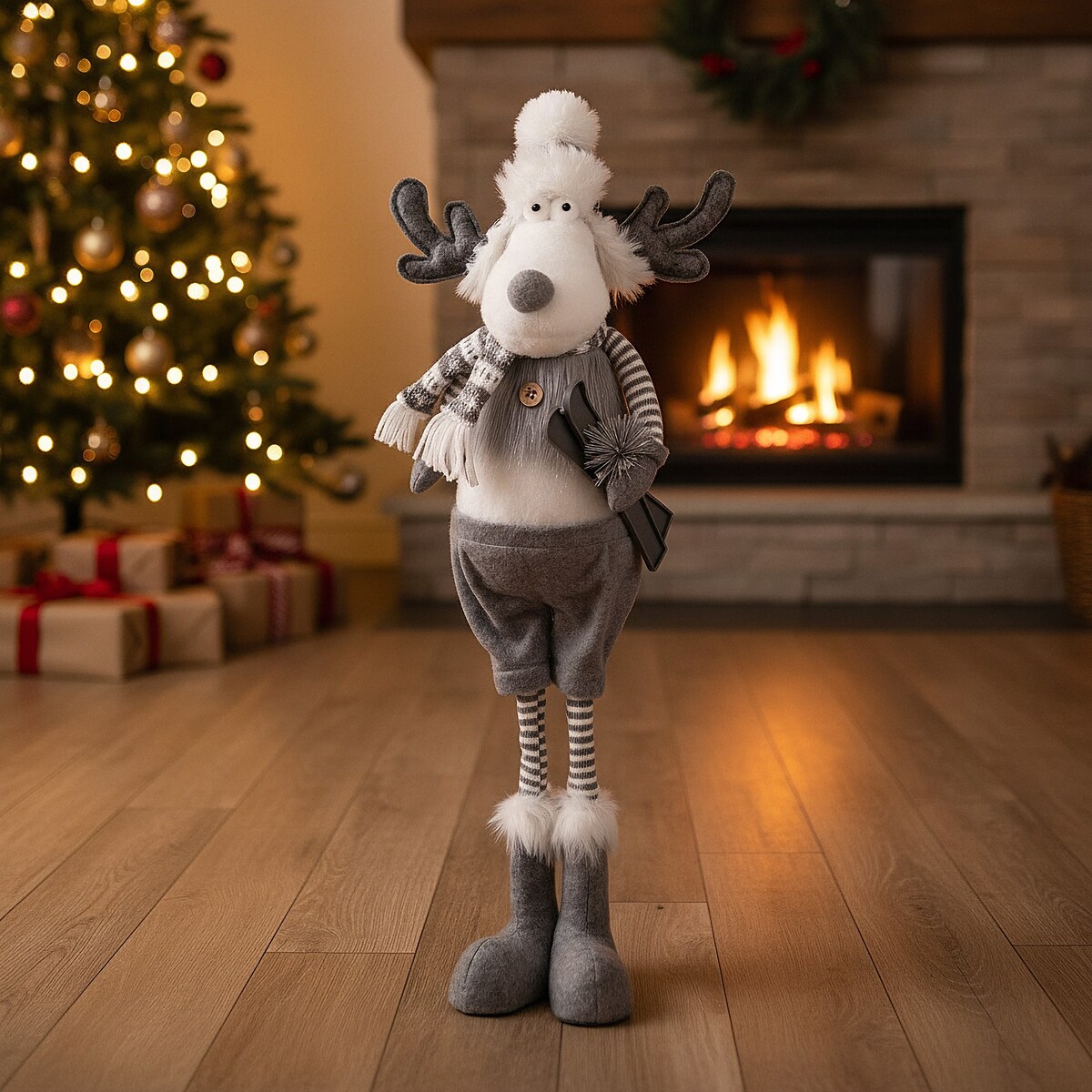 Renifer skrzat świąteczny łoś