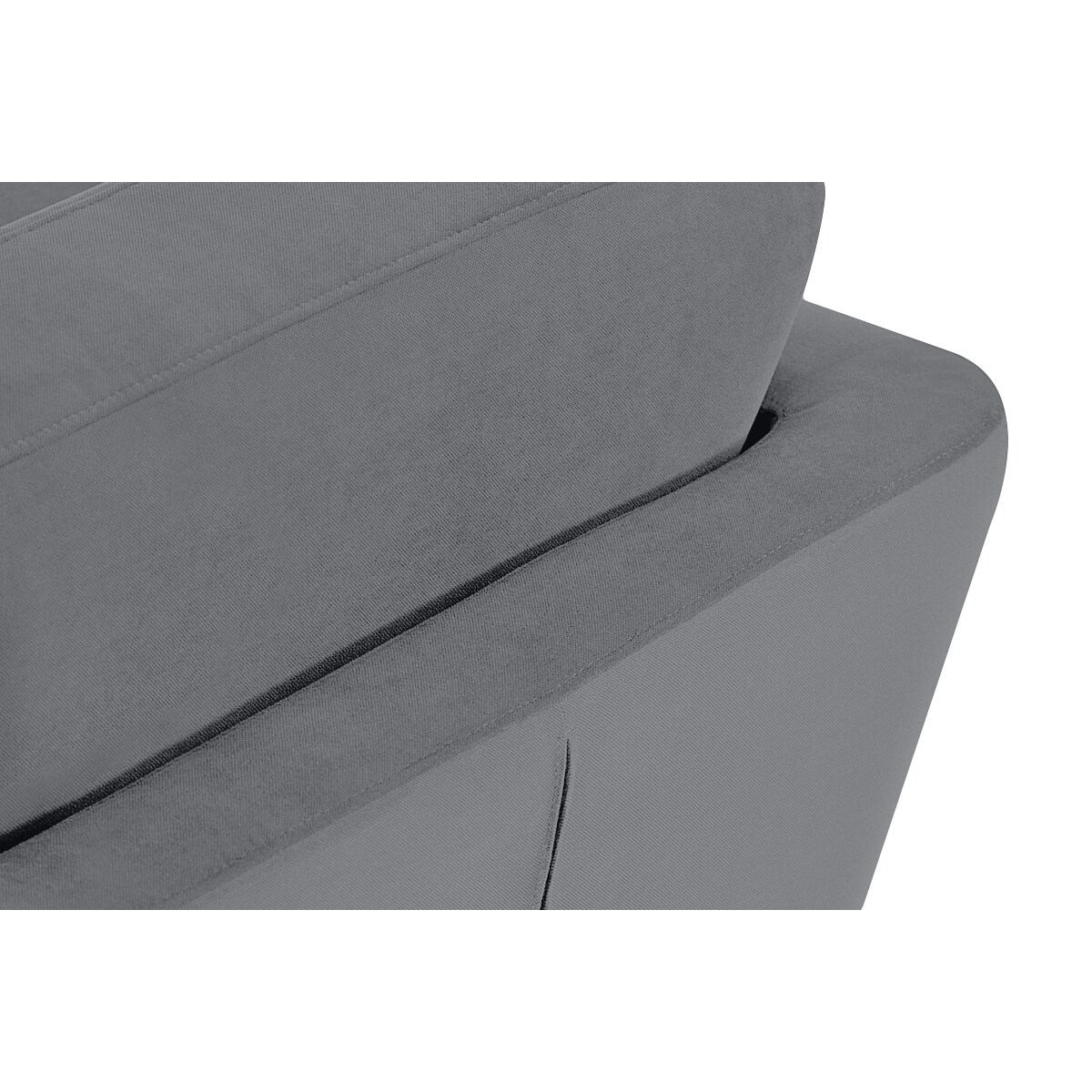 KONSIMO TAGIO Szary narożnik skandynawski, lewy