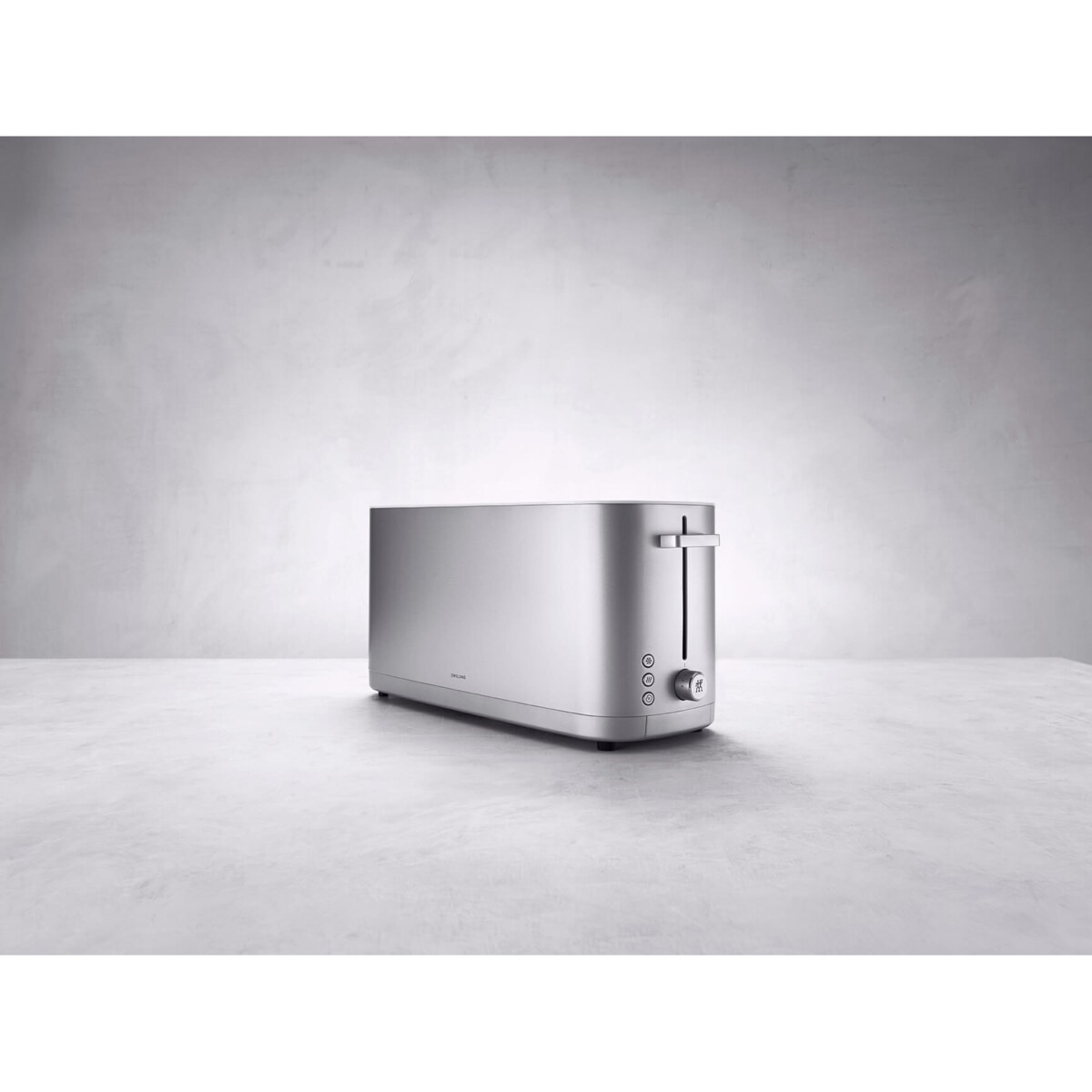 Toster duży z podgrzewaczem do bułek Zwilling Enfinigy - Srebrny