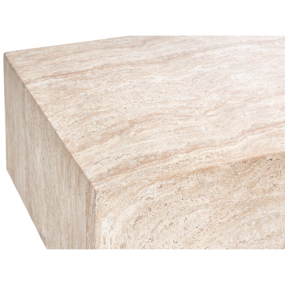 Stolik pomocniczy NOBRES Efekt trawertynu