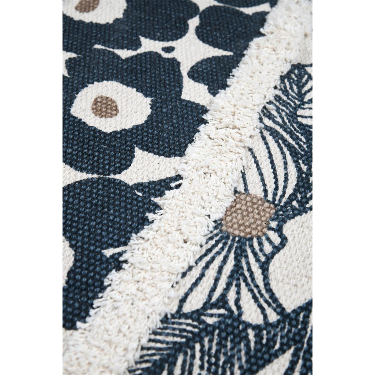 Dywanik bawełniany w kwiaty, EUGENIE, 60 x 90 cm