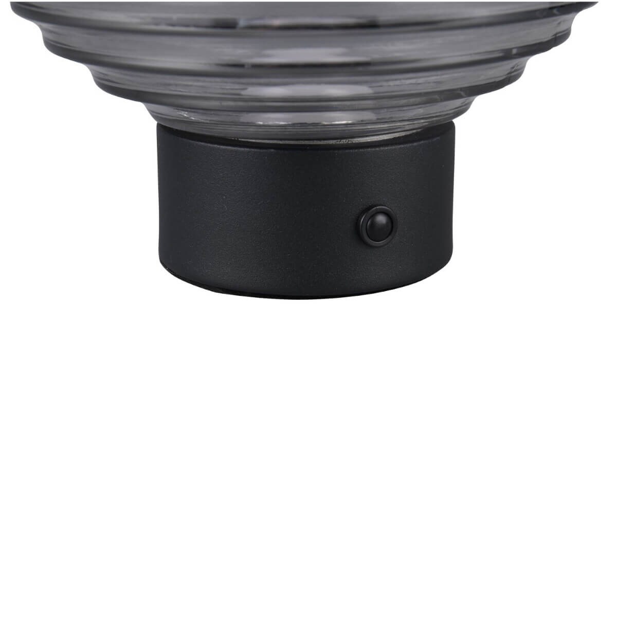 Dotykowa lampa stołowa Earl R57771154 RL Light LED 2W 3000K czarna szara