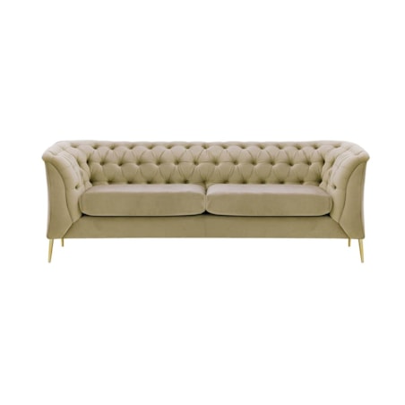 Sofa 2,5-osobowa Chesterfield Modern-Velluto 3