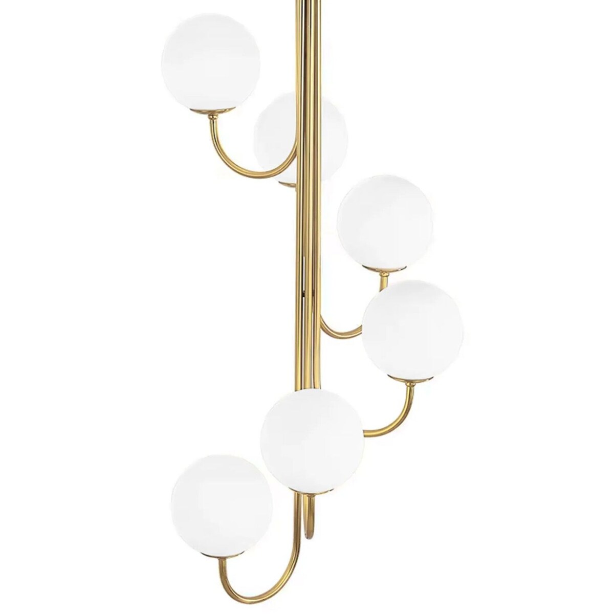 Lampa sufitowa wisząca złota 6xG9 APP1585-6CP Gold