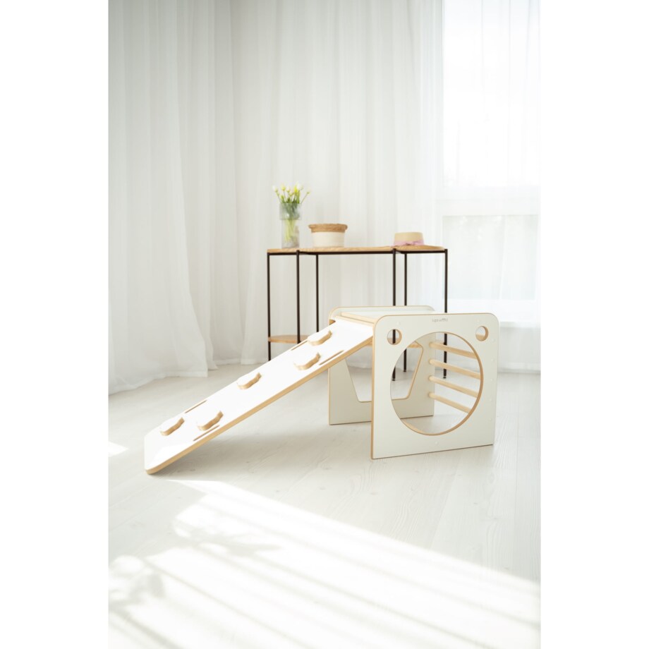 Kostka Wielozadaniowa + MAŁA zjeżdżalnia CHMURKI