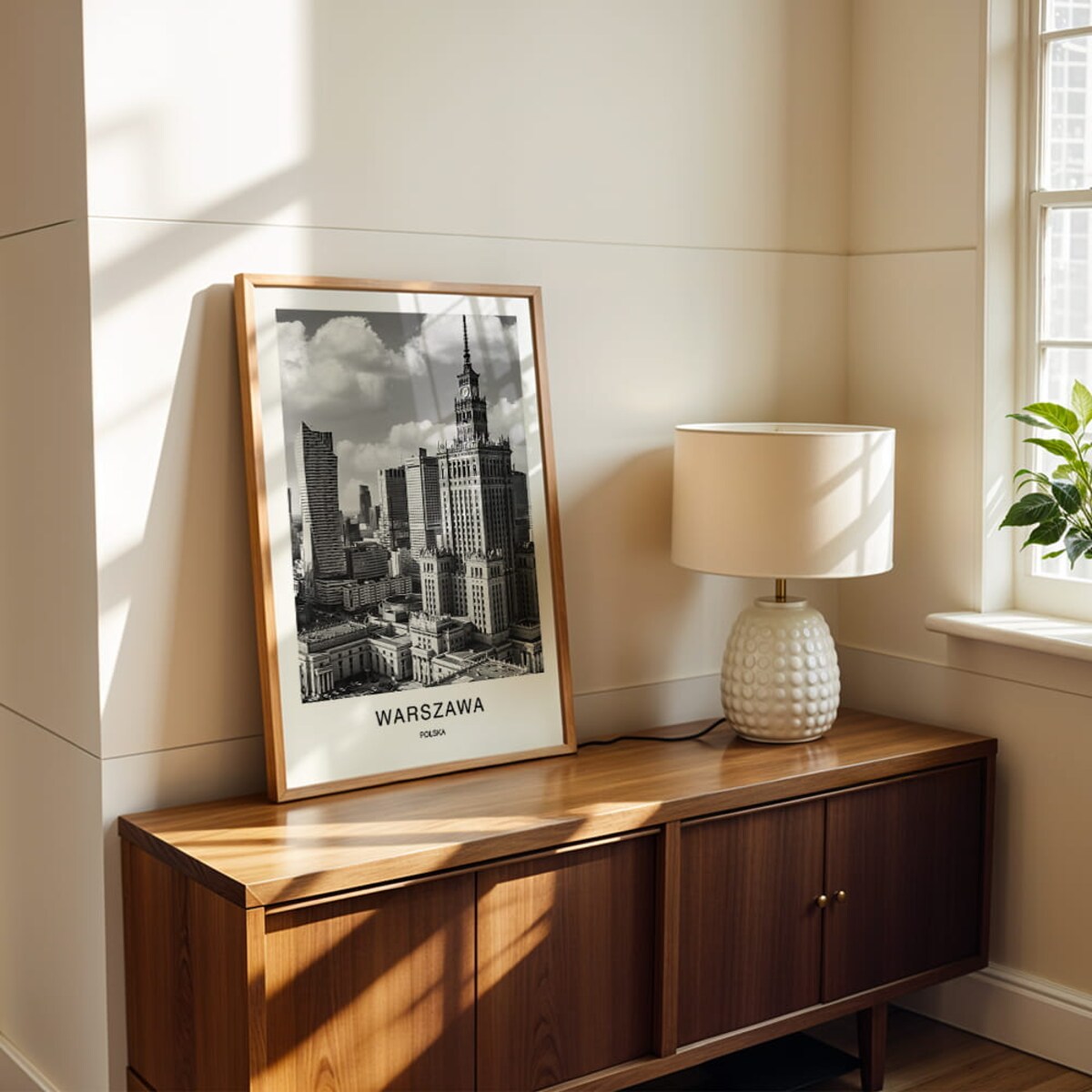 plakat warszawa 70x100