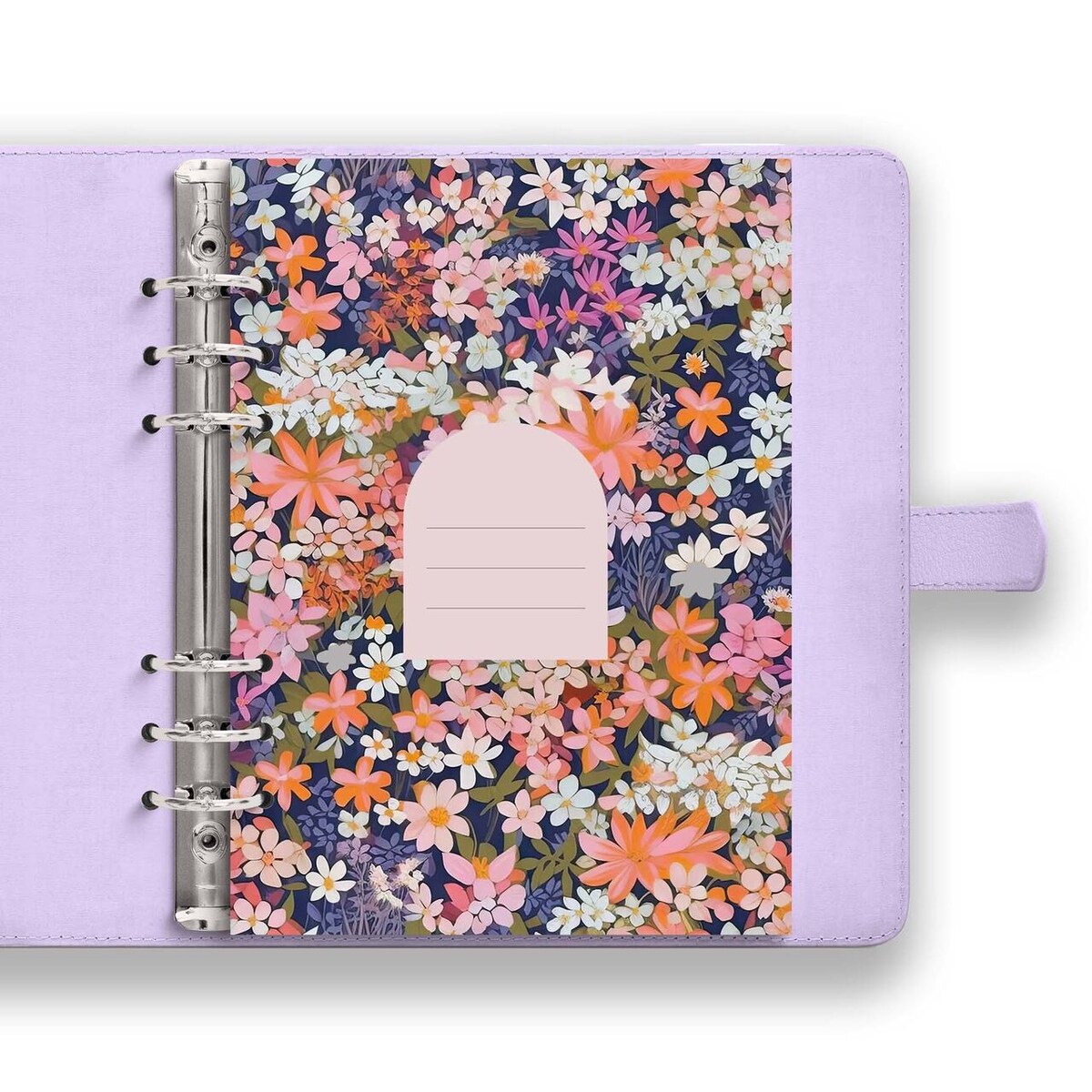 Strona tytułowa do segregatora – FLOWER