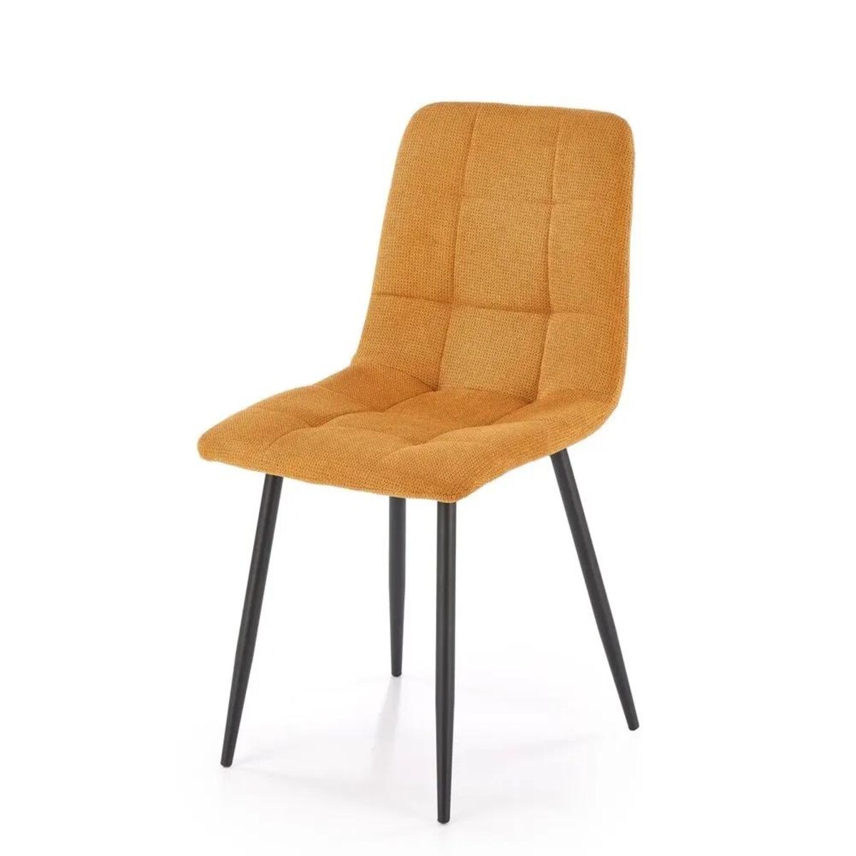 Krzesło tapicerowane K560 musztardowe