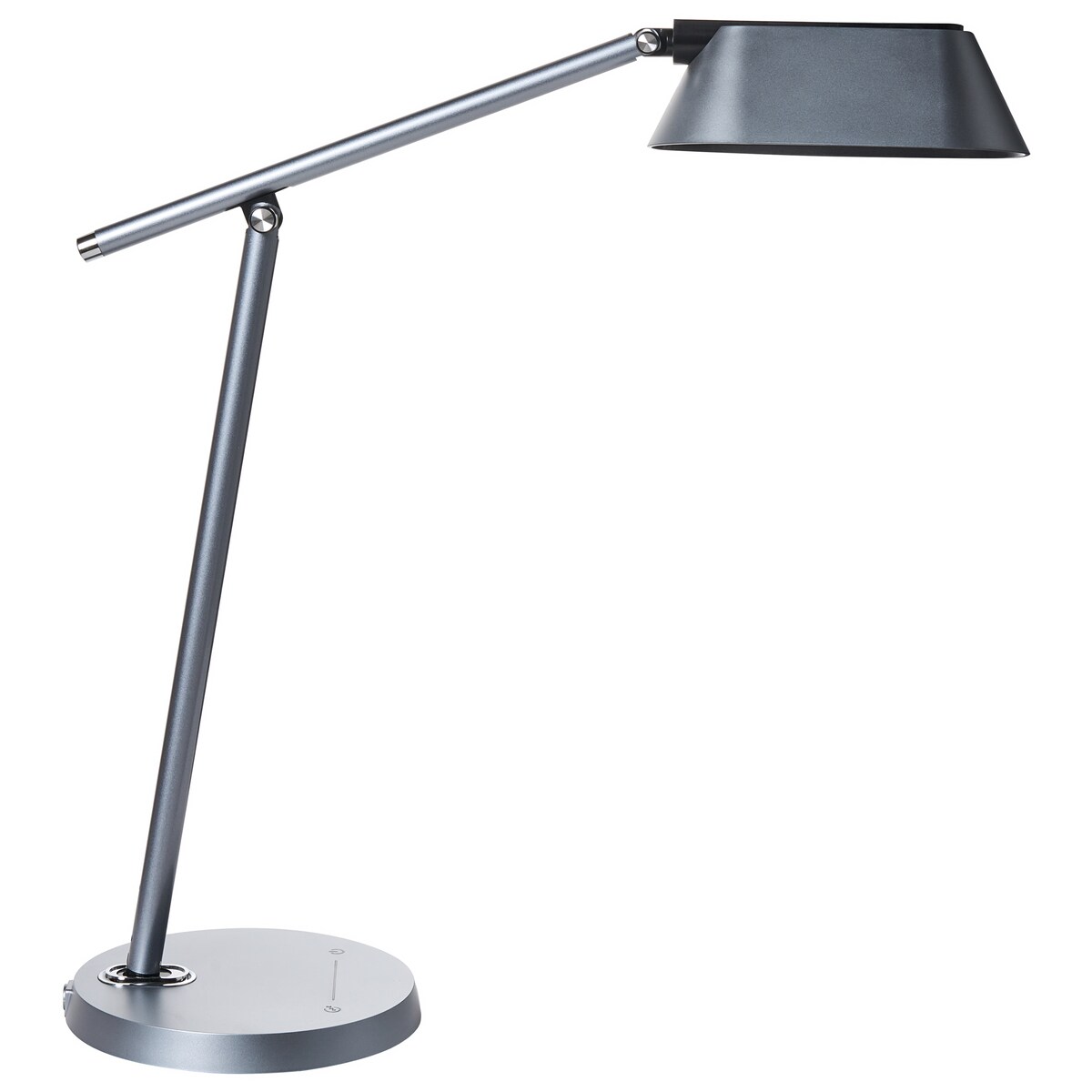 Lampa biurkowa LED LEONIS Ze ściemniaczem Szary
