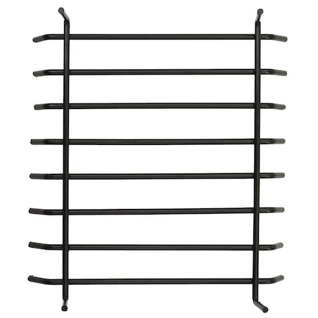 vidaXL Piecyk ogrodowy z pogrzebaczem, 38x38x122 cm, stalowy