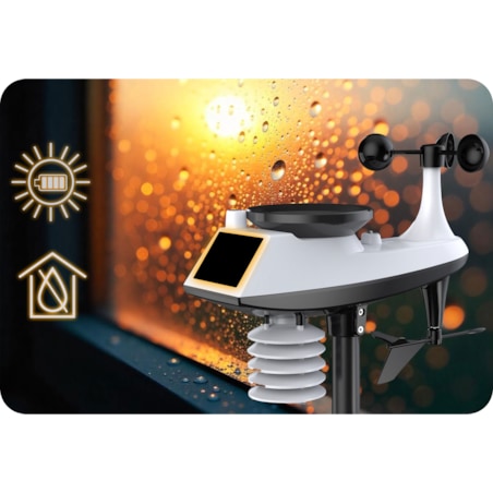 Bezprzewodowa stacja pogodowa pogody higrometr Berdsen