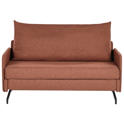 Sofa rozkładana BELFAST Czerwony Tkanina