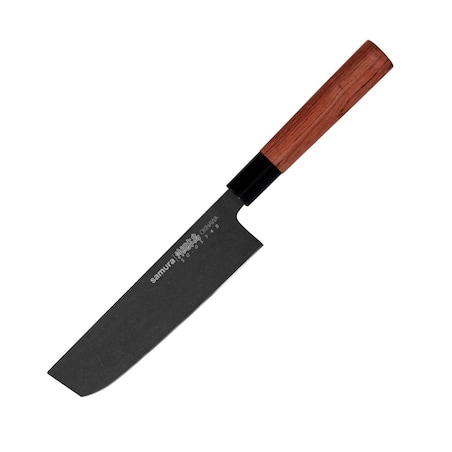 Samura Okinawa stonewash nóż nakiri SO0174B
