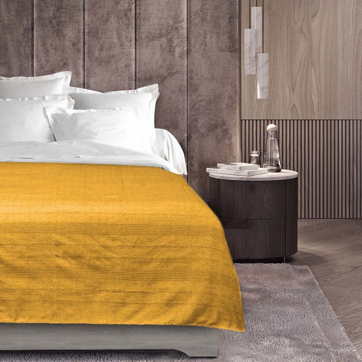 Narzuta z polibawełny LUCILE, 220 x 240 cm