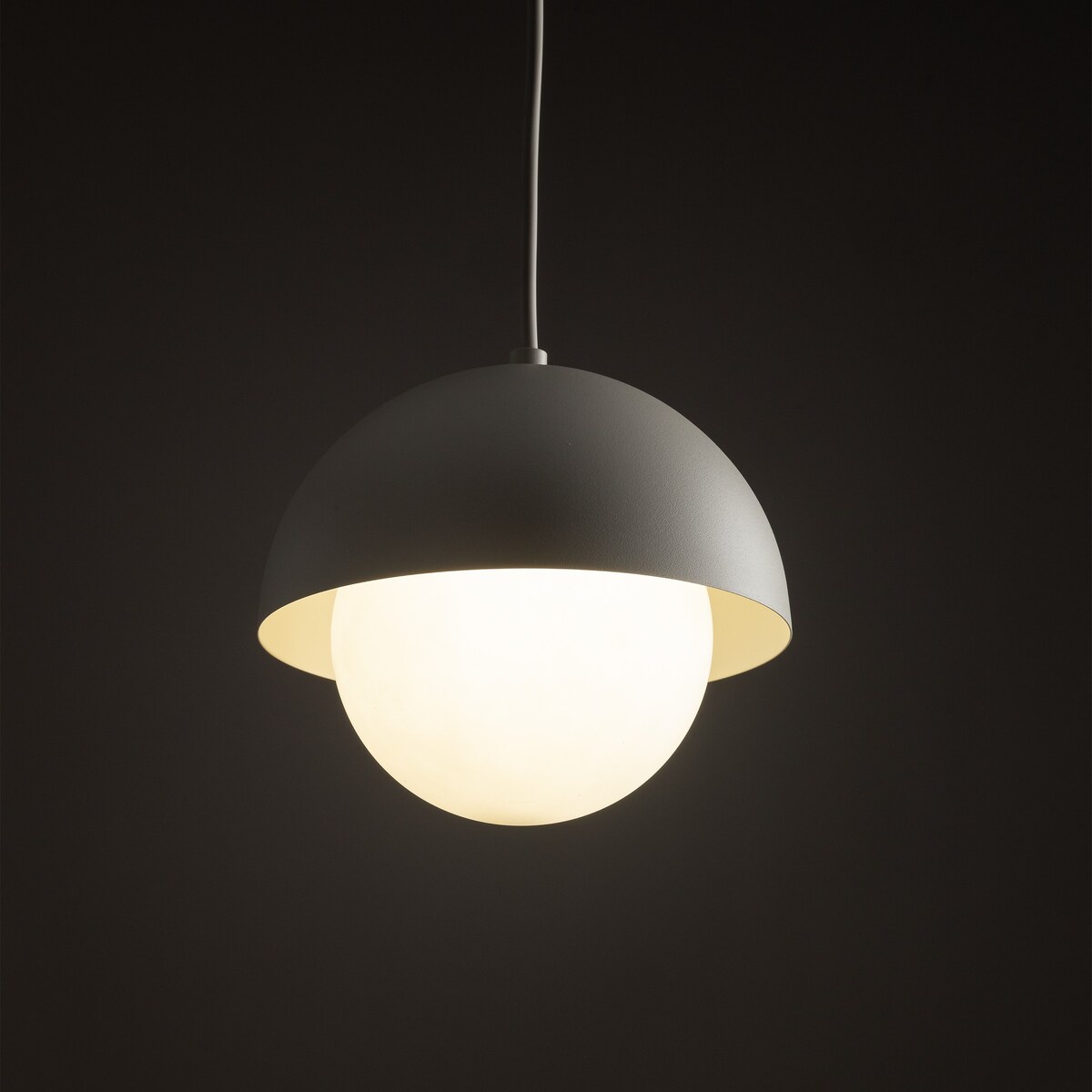 Lampa wisząca BONO BEIGE 10205 TK Lighting beżowo-biała G9 regulowana 150 cm nowoczesna do salonu kuchni jadalni