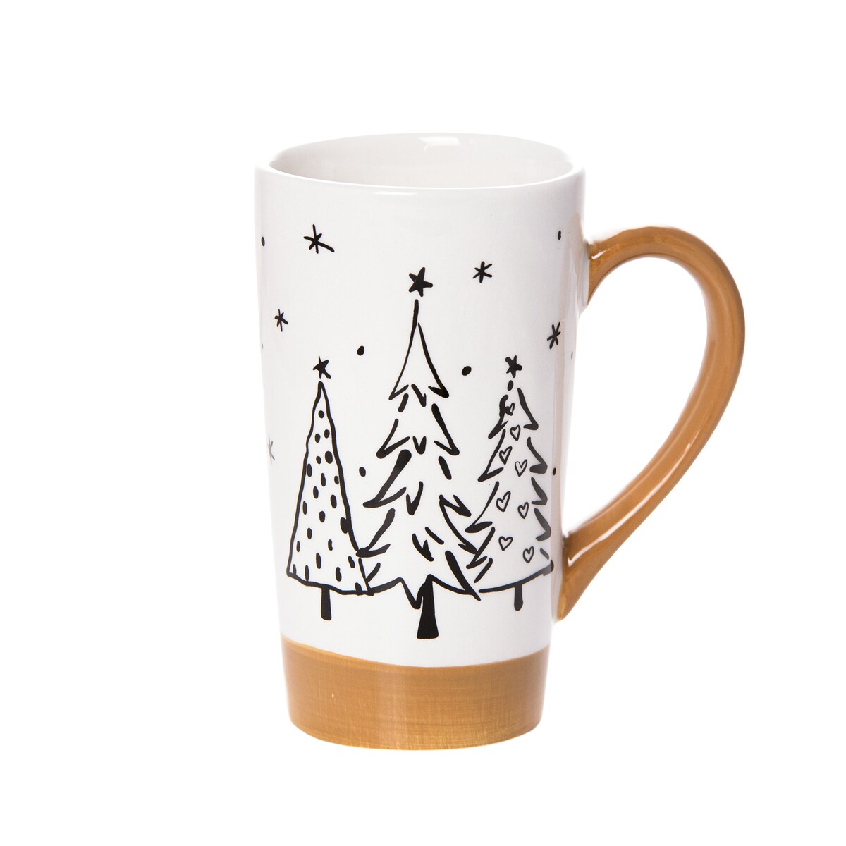 Kubek Świąteczny Ceramiczny Na Prezent 15,5 Cm Boże Narodzenie Duży