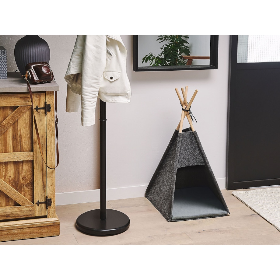 Namiot tipi dla kota 35 x 40 cm ciemnoszary ULUBEY