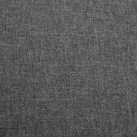 vidaXL Fotel bujany, jasnoszary, tapicerowany tkaniną