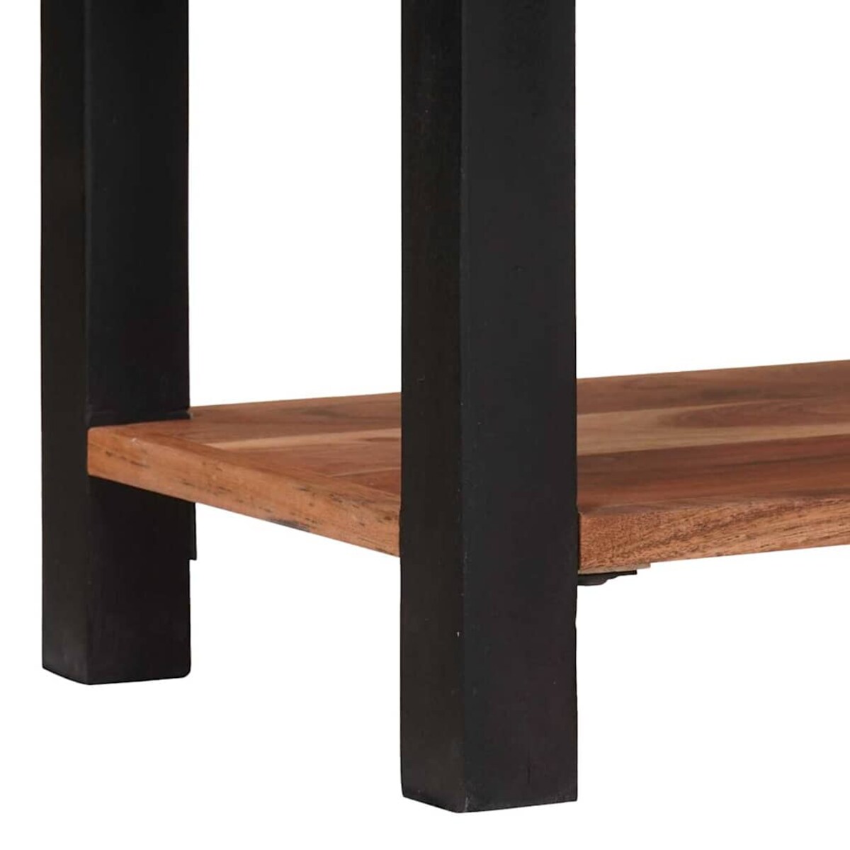 vidaXL Półka na książki Brązowy 50 x 30 x 75 cm Lite drewno akacjowe