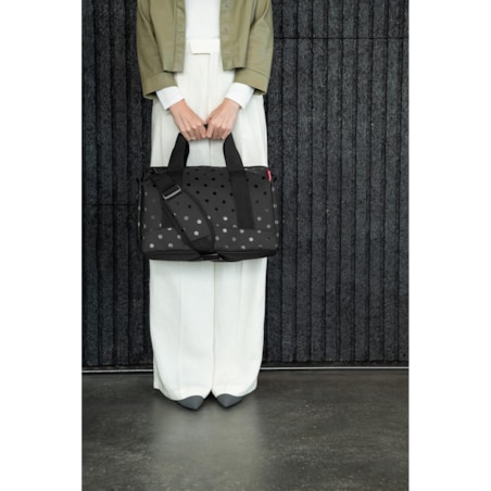 Torba ALLROUNDER M, glossy dots black