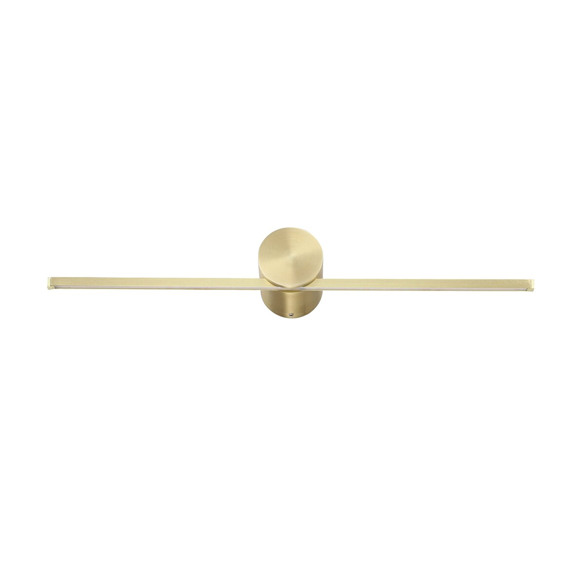 Złota lampa ścienna Modern Slim LP-777/1W M GD LED 6W  kinkiet podłużny łazienkowy