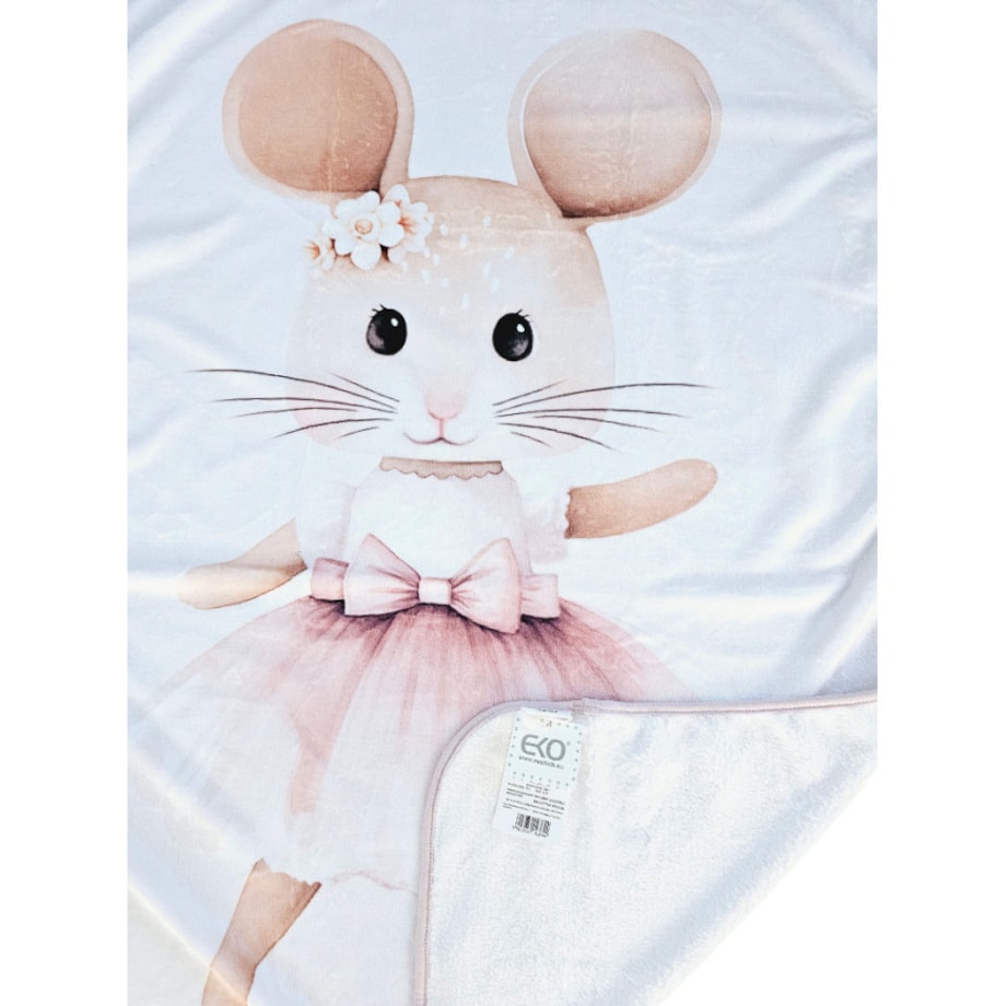 Kocyk Panelowy Muszelka MYSZKA BALERINA