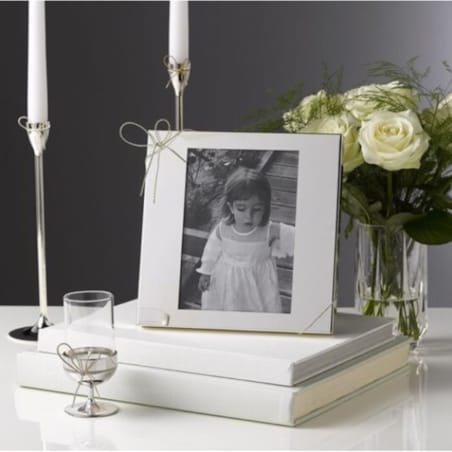 Komplet 2 świeczników Vera Wang Love Knots Wedgwood