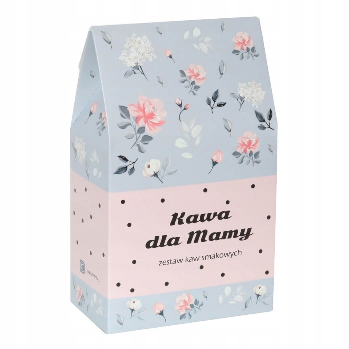 Duży aromatyczny box z kawą i herbatą prezent dla Mamy Teściowej+ zaparzacz