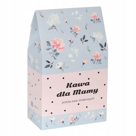 Duży aromatyczny box z kawą i herbatą prezent dla Mamy Teściowej+ zaparzacz