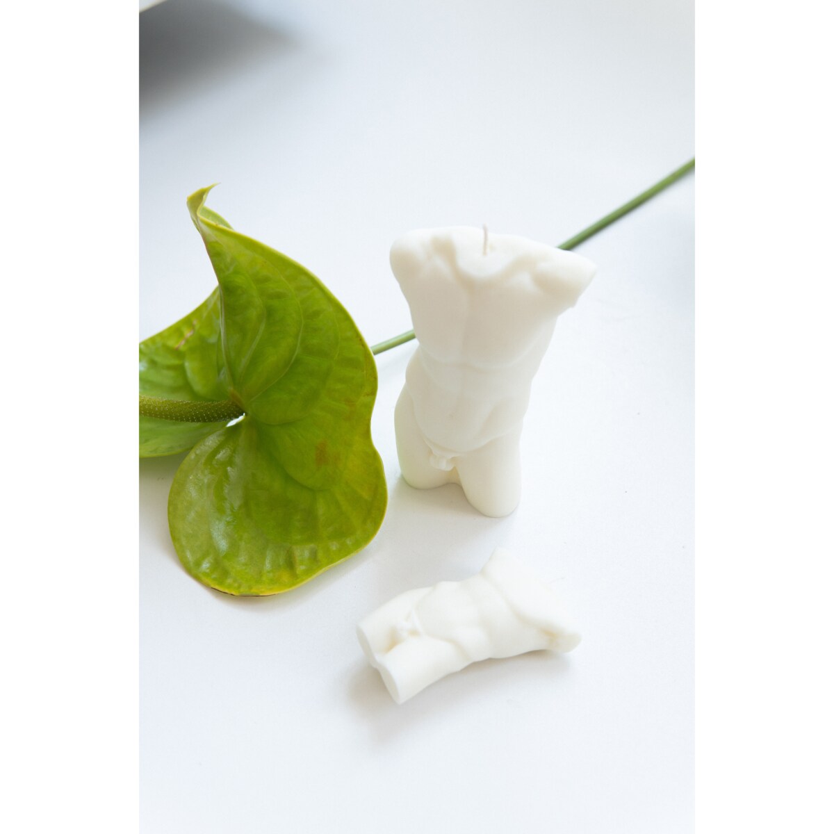 Świeca sojowa ciało mężczyzny Male L, 295 g, INSPIRA