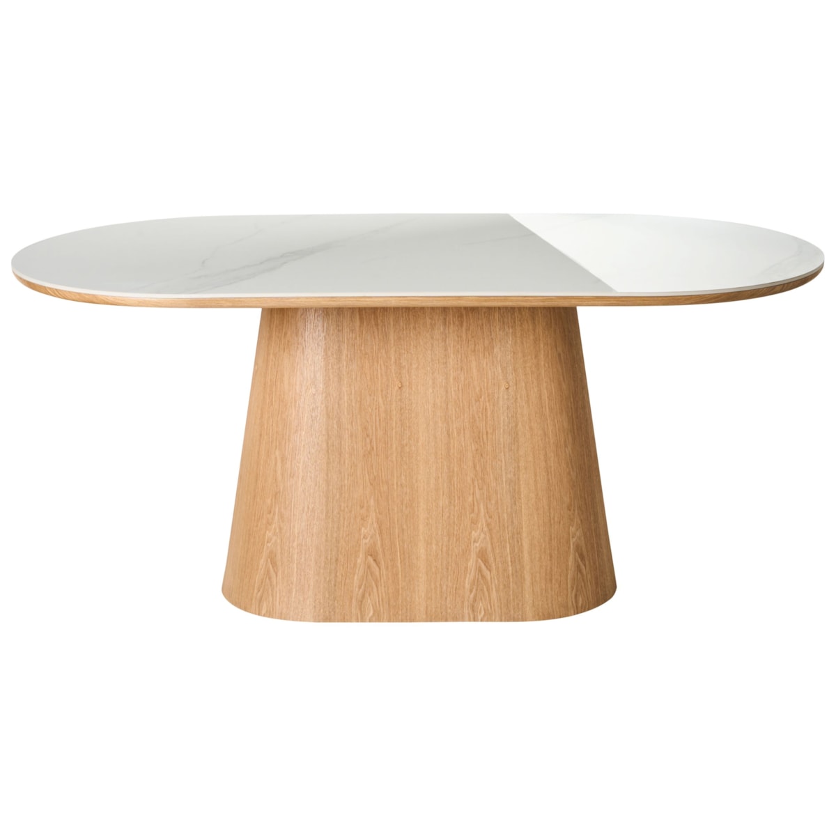 Stół do jadalni LOCKHART Jesion jasny 180 cm 90 cm