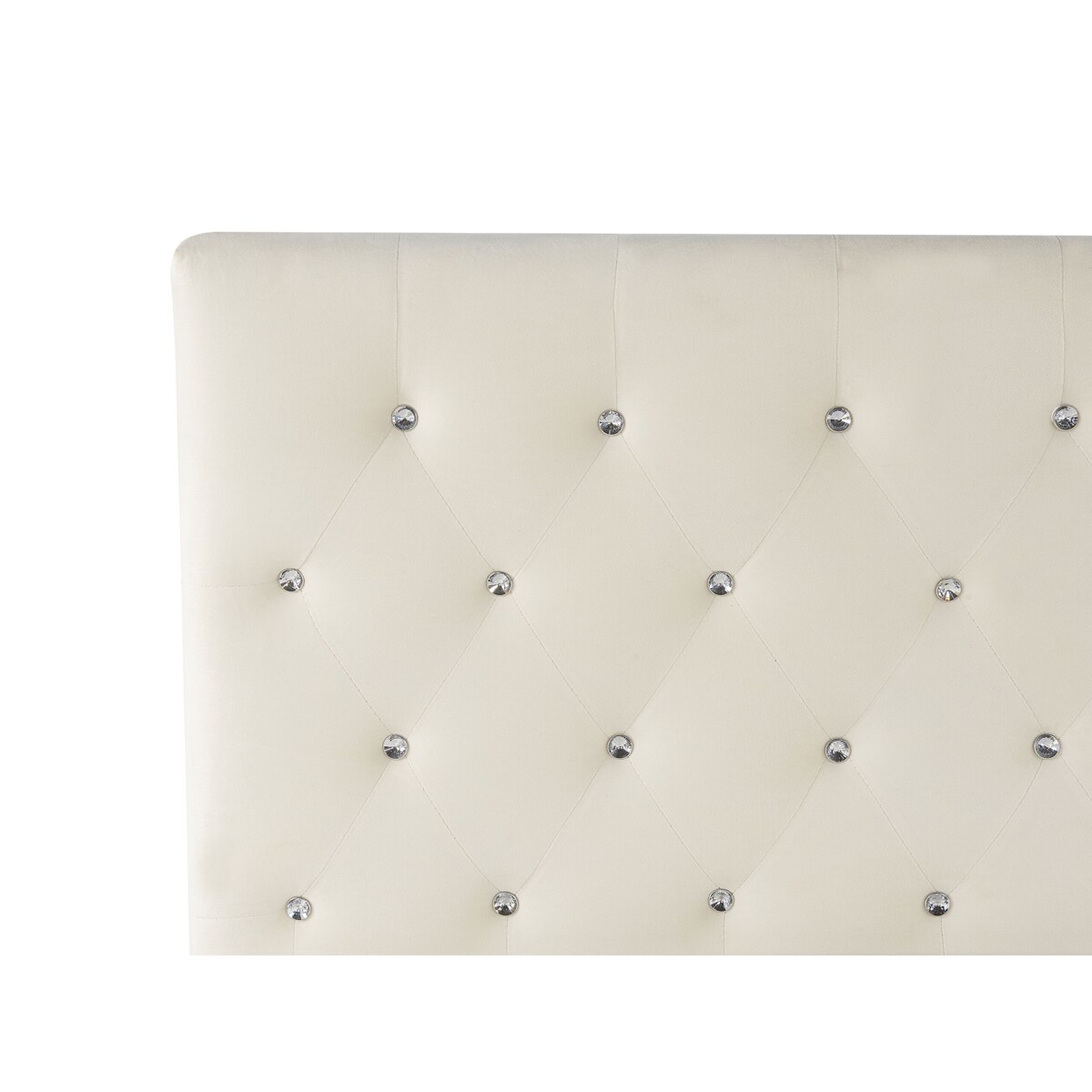 Łóżko z pojemnikiem welurowe 140 x 200 cm beżowe AMIENS