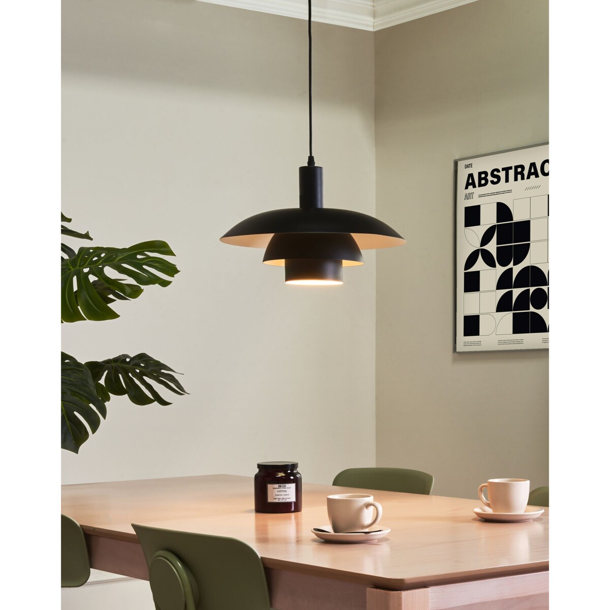 Lampa wisząca HILBA Metal Czarny