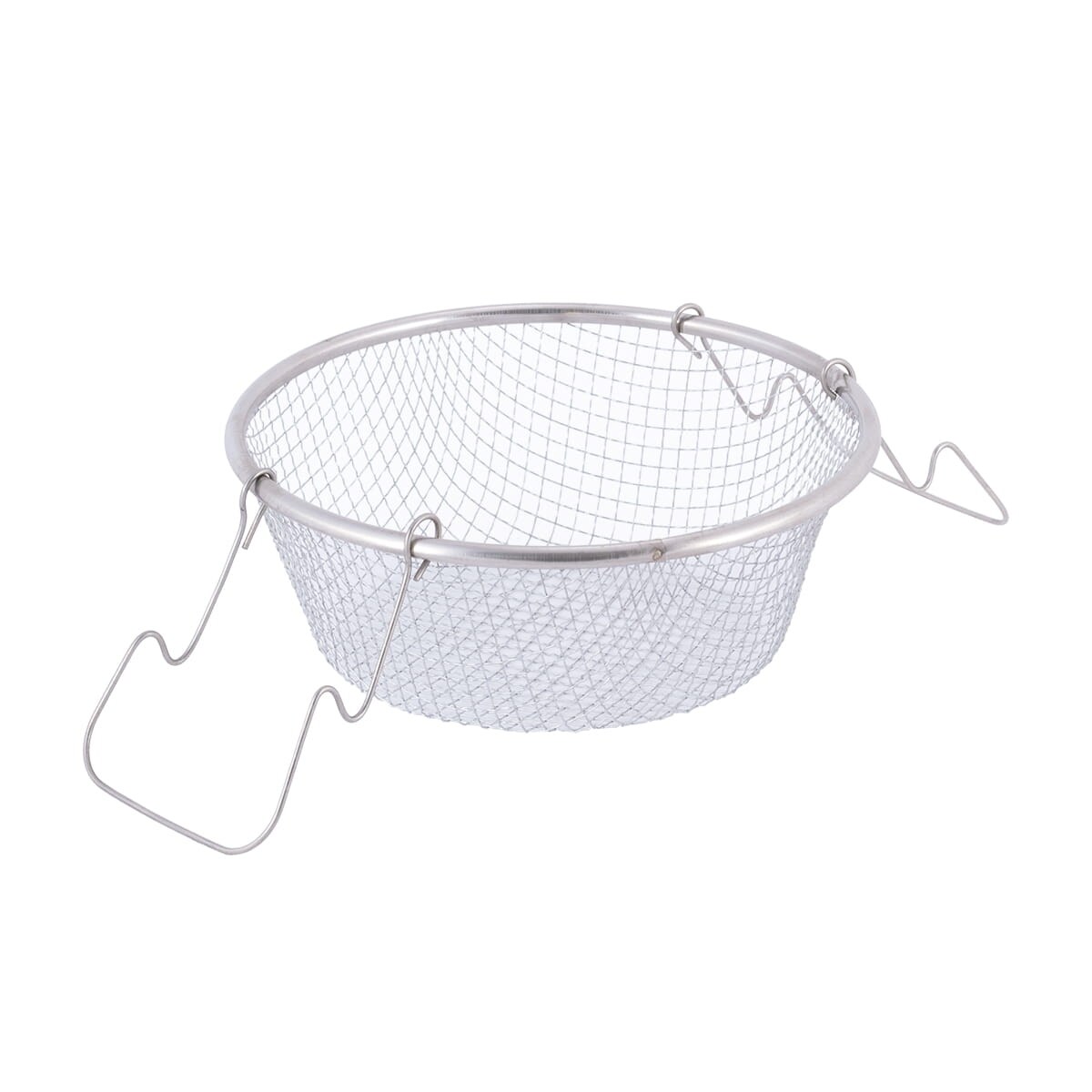 Garnek 24cm 4L + sitkokosz do głębokiego smażenia indukcja na gaz KAMILLE
