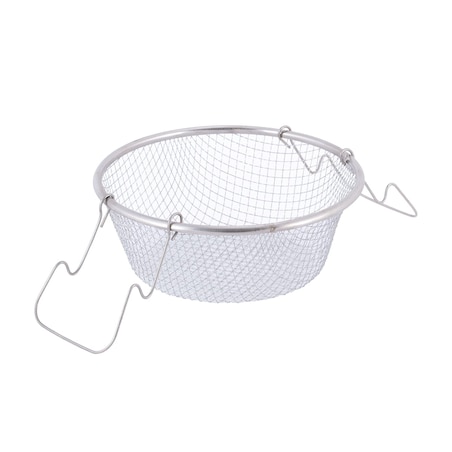 Garnek 24cm 4L + sitkokosz do głębokiego smażenia indukcja na gaz KAMILLE