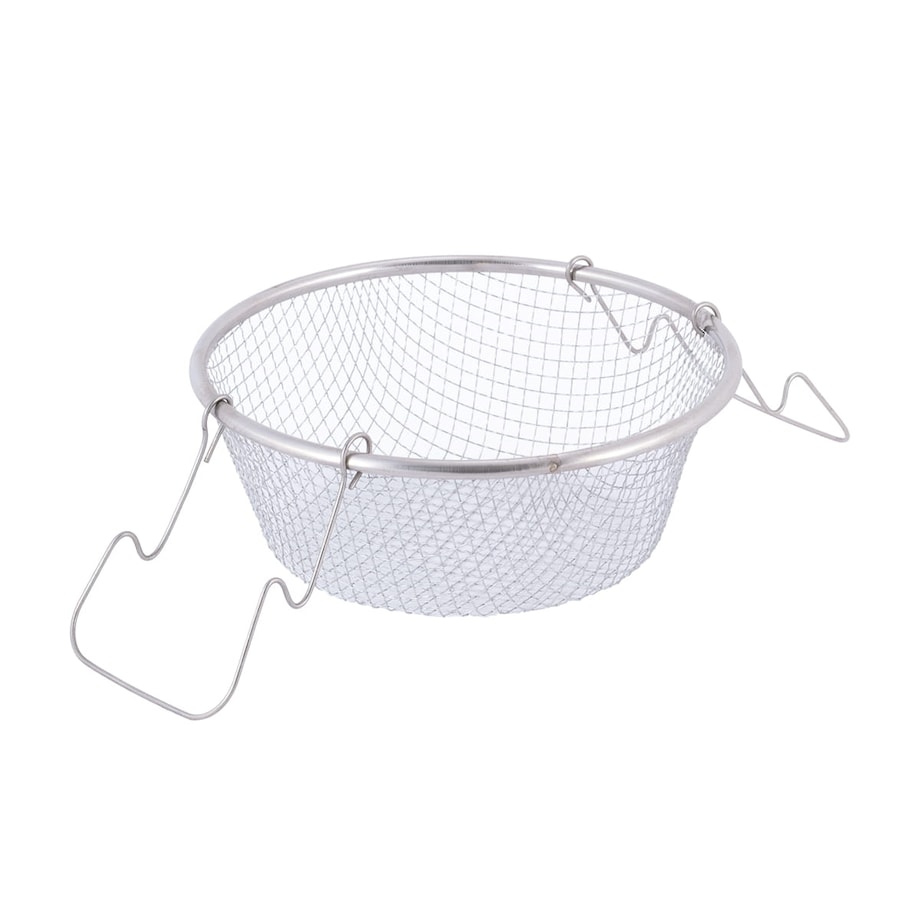 Garnek 24cm 4L + sitkokosz do głębokiego smażenia indukcja na gaz KAMILLE
