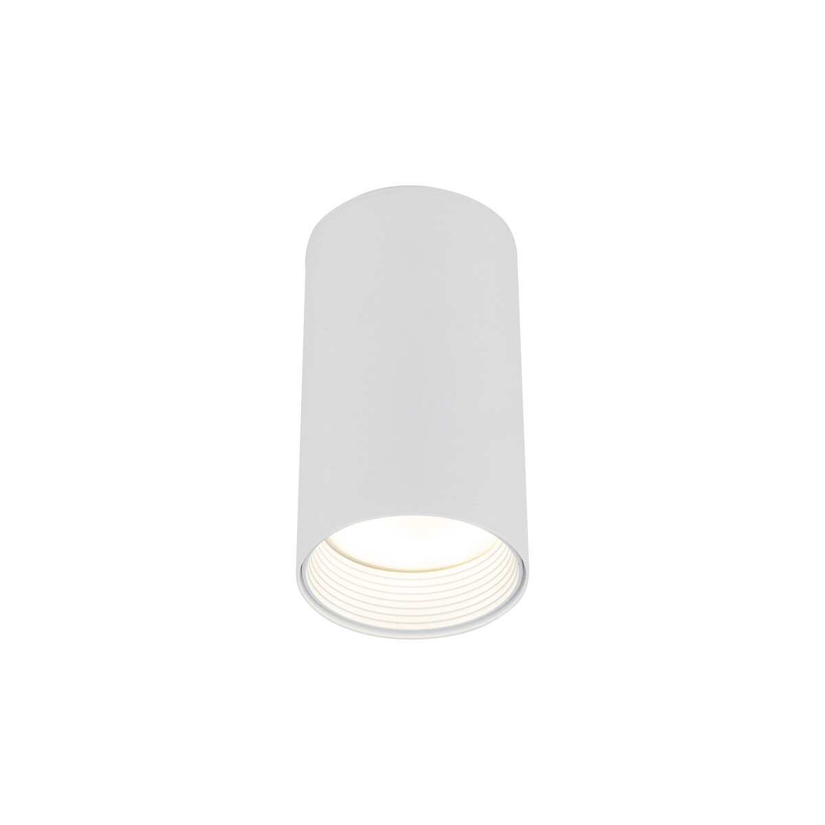 Oprawa natynkowa spot AMIS WHITE 10719 TK Lighting GU10 biała ze złotym akcentem, nowoczesny downlight LED 10W