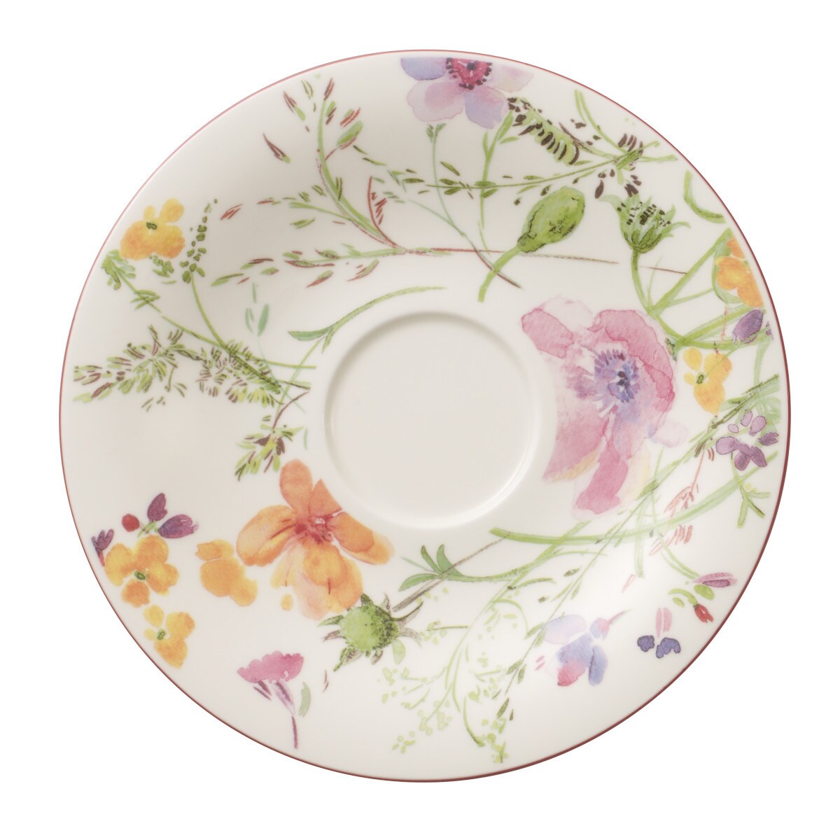 Spodek do filiżanki śniadaniowej Mariefleur Basic, 19 cm, Villeroy & Boch