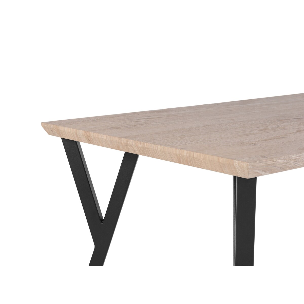 Stół do jadalni 140 x 80 cm jasne drewno BRAVO