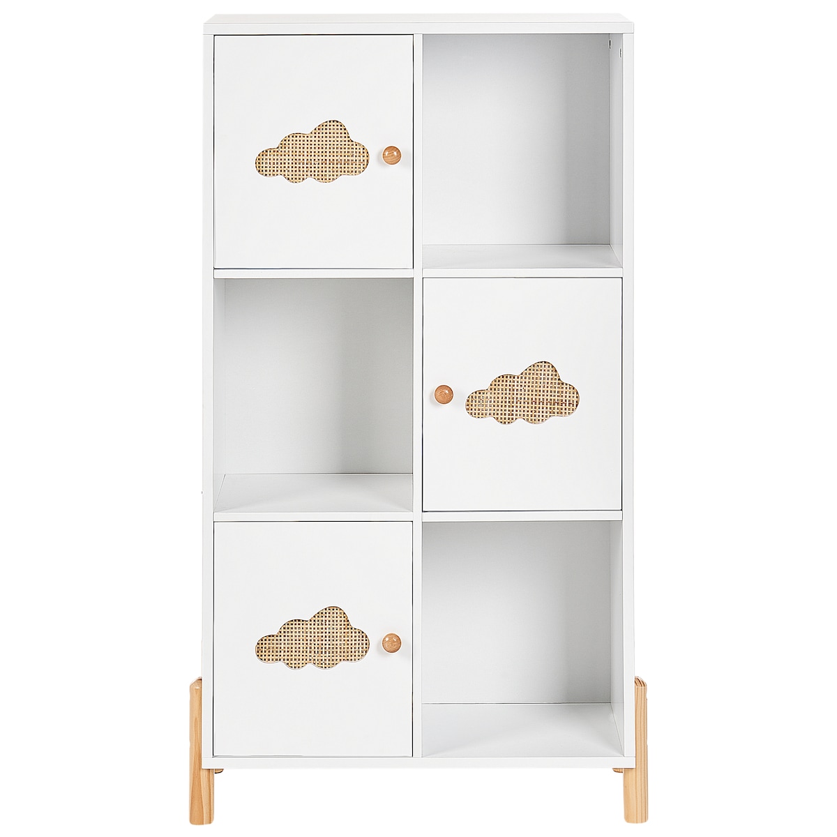 Regał CLOUDY 111 cm Biały