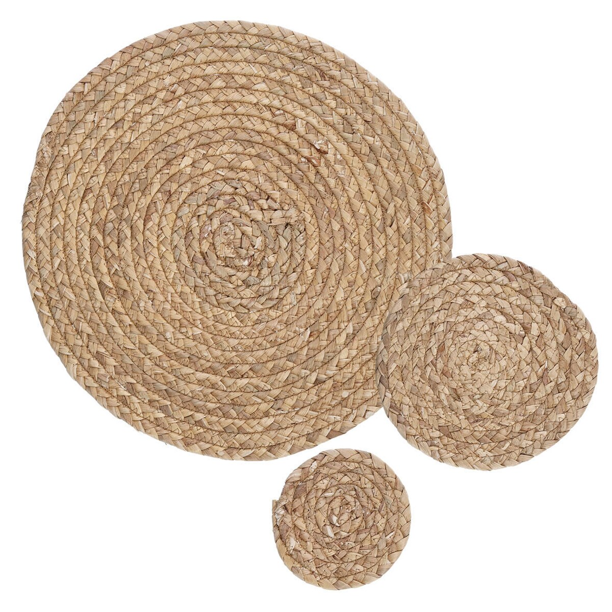 Mata pod talerz z hiacynta wodnego, Ø 38 cm