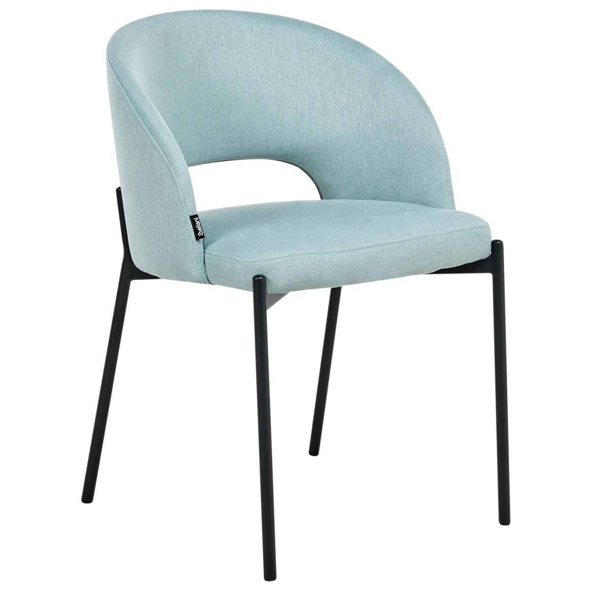 Zestaw 2 krzeseł do jadalni PENNY Błękitny