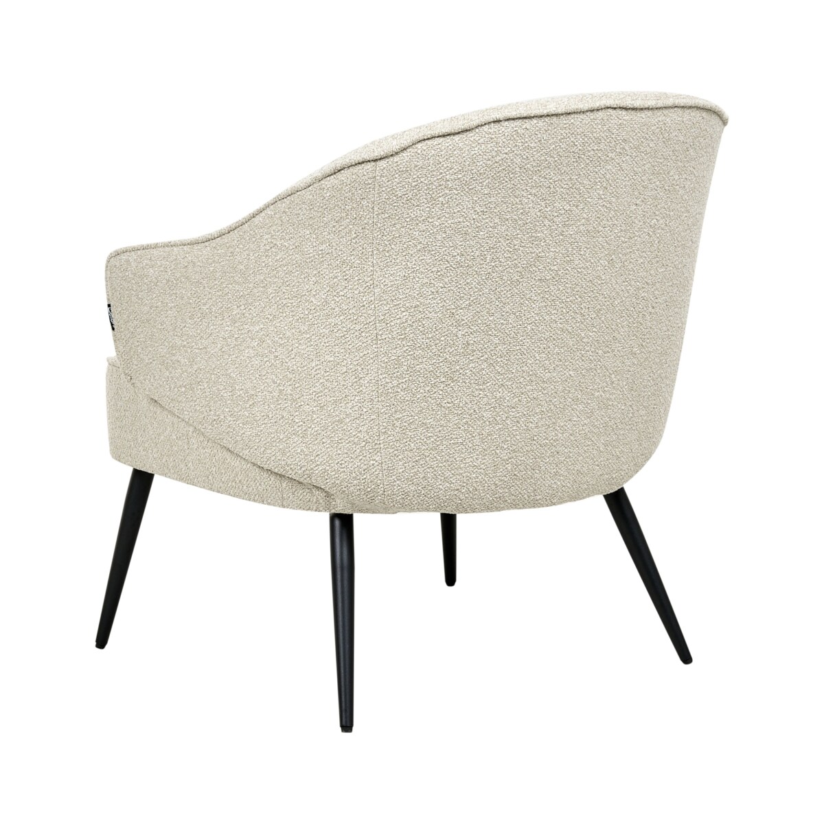 Fotel KAYLA Boucle Jasnobeżowy