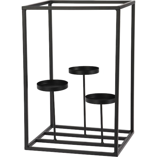 Świecznik na tealighty, 36 cm, metalowy
