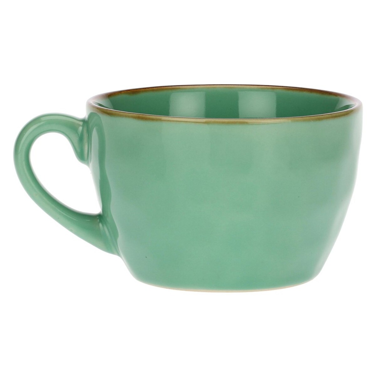 Zestaw 4 kubków śniadaniowych Concerto Verde Acqua - Miętowy, 420 ml