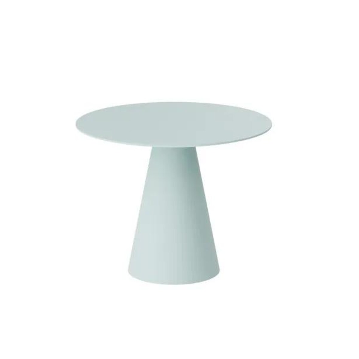 Stół okrągły PINETO 100x100 miętowy