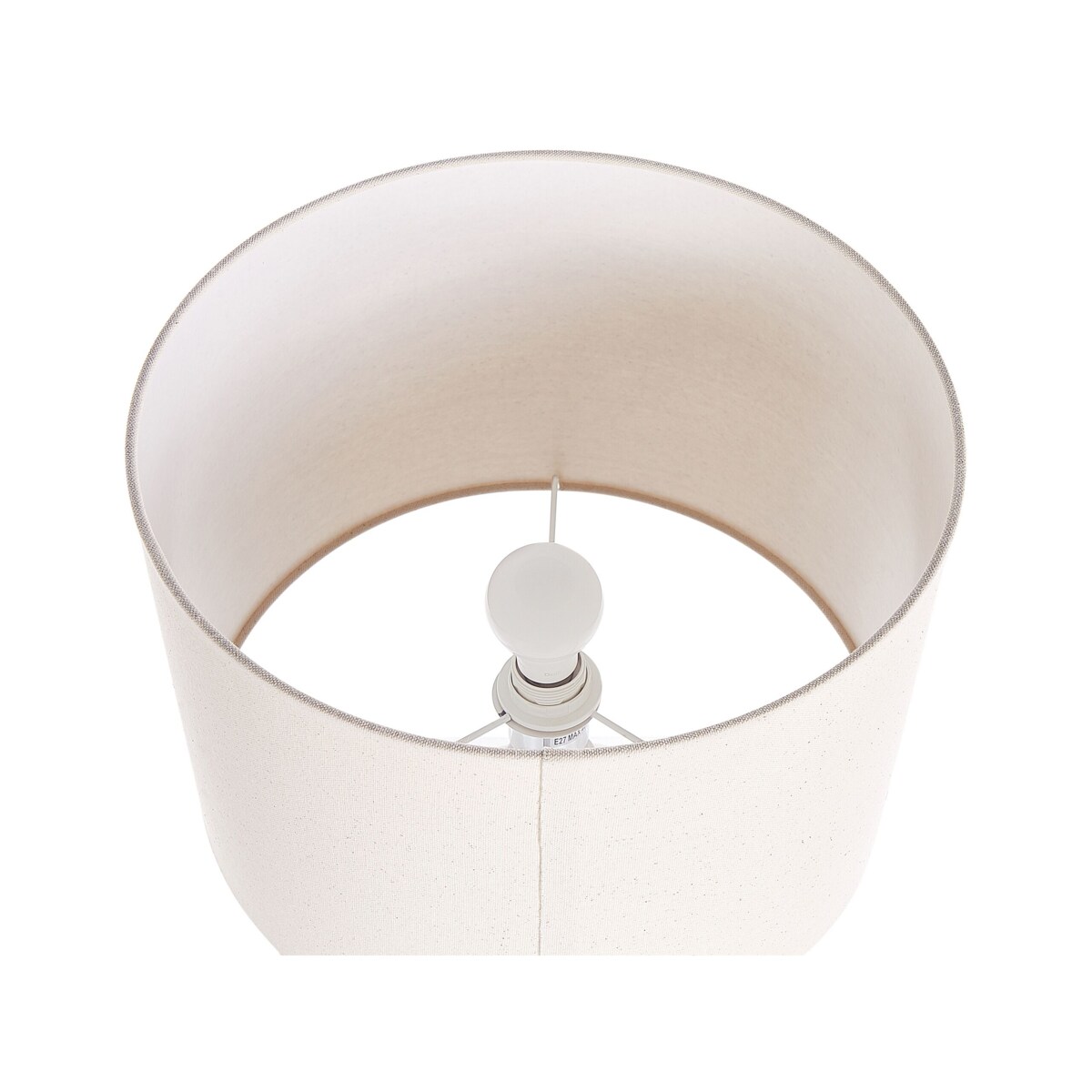 Lampa stołowa ceramiczna biała VENTA