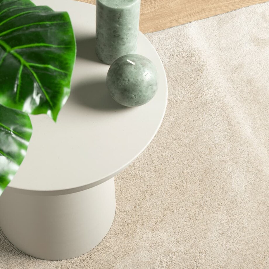 vidaXL Dywan OVIEDO z krótkim włosiem, beżowy, 200x280 cm