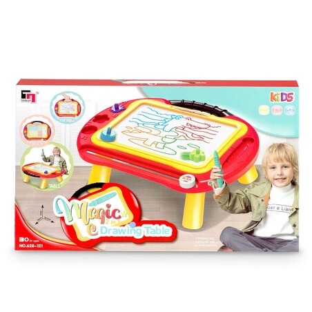 Znikopis tablica do rysowania Ricokids RK-722 magnetyczny stolik czerwony 772200
